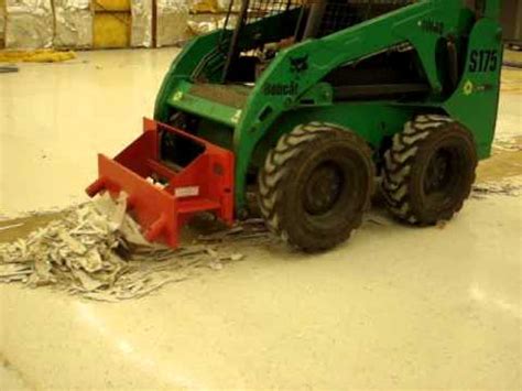 skid steer tile removal|Tile Removal .